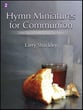 Hymn Miniatures for Communion piano sheet music cover